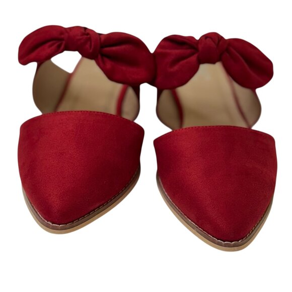 Journee Collection Telulah Bow Flat Mules (NWOB) - Picture 8 of 9